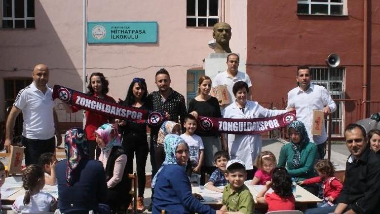 Genç Zonguldaklılar Taraftar Grubu Minikleri Sevindirdi