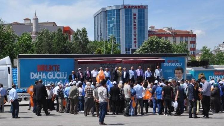 Tekirdağ’da Sevgi Yürüyüşü