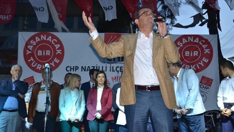 CHP’den Büyük Nazilli Mitingi