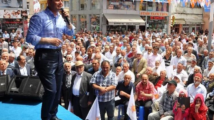 AK Parti Genel Başkan Yardımcısı Ve Trabzon Milletvekili Adayı Süleyman Soylu: