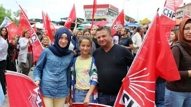 CHP Bilecik İl Başkanlığı Tarafından Osmaneli’de Son Miting Düzenlendi