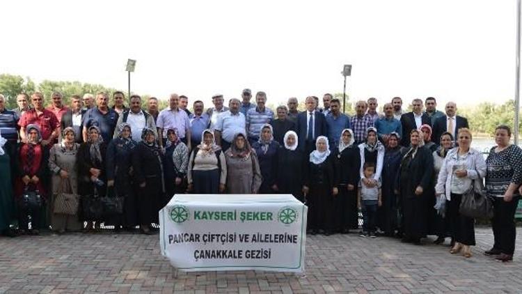 Kayseri Şeker, Çiftçileri Eşleri İle Birlikte Çanakkale’ye Götürüyor