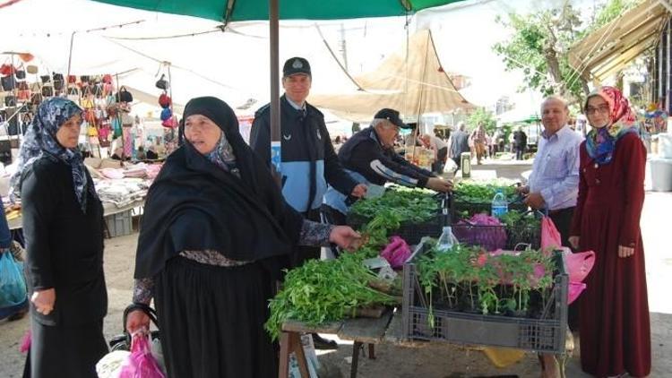 Malkara’da Zabıta Ekipleri Pazaryerini Denetledi