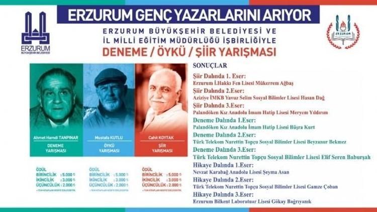 Erzurum Genç Yazarlarını Buldu