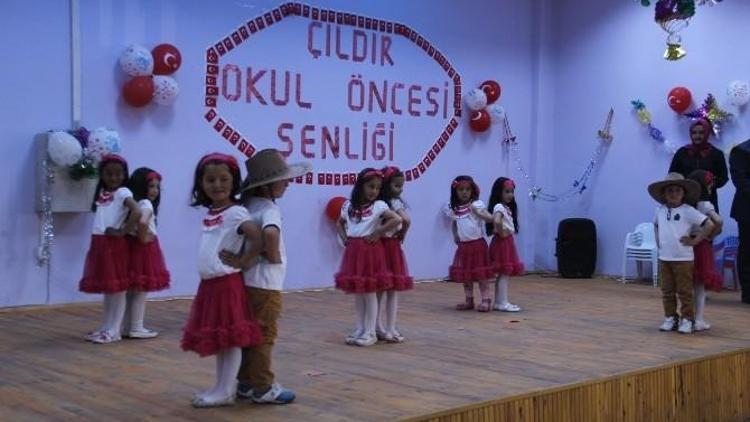 Çıldır Anaokulu Öğrencilerinden Okul Öncesi Şenliği