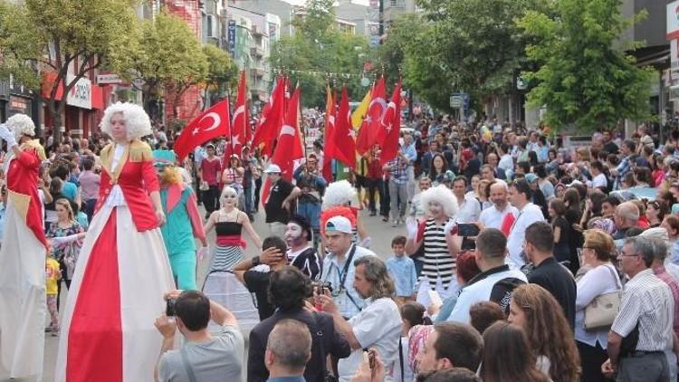 Tekirdağ’da Festival Ateşi Yakıldı