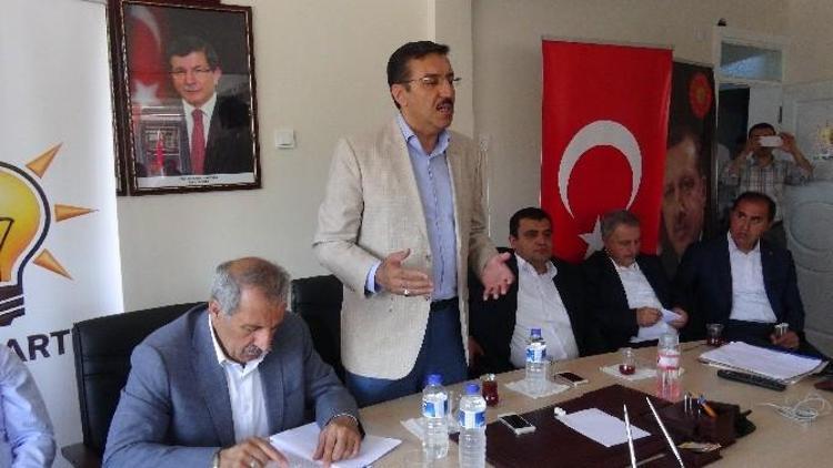 AK Partili Vekiller, Doğanşehir’i Ziyaret Etti