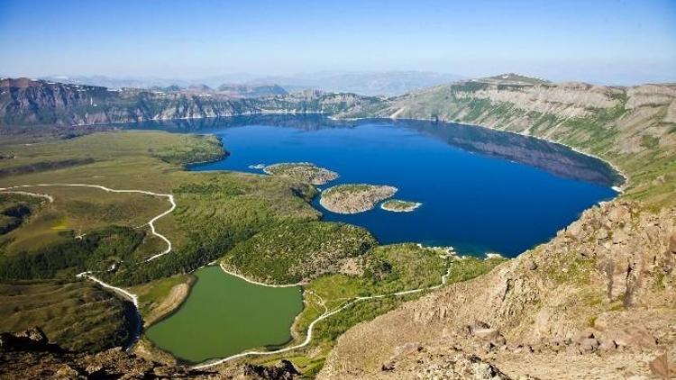 Nemrut Krater Gölünden Eşsiz Görüntüler