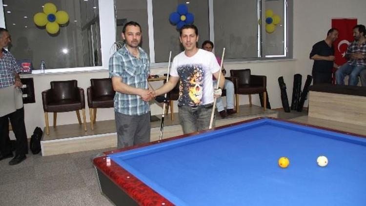 Akyazı Amatör Spor Kulüpleri Lokali 3 Bant Bilardo Açılış Turnuvası Yapıldı