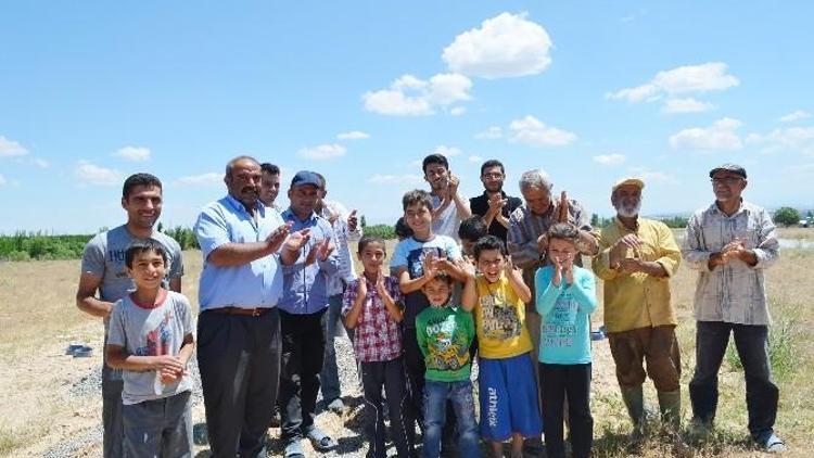 Eğin Mahallesi’nde Su Sevinci