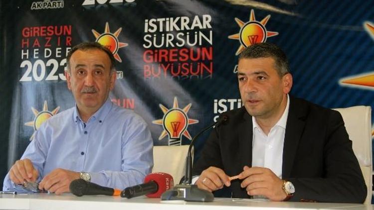 AK Parti Giresun İl Başkanı Hasan Ali Tütüncü: