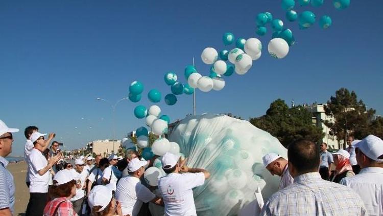 Balonlar Dumansız Hava Sahası İçin Gökyüzüne Bırakıldı