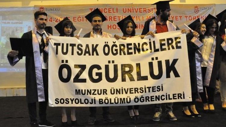 Tunceli Üniversitesi’nde Mezuniyet Coşkusu