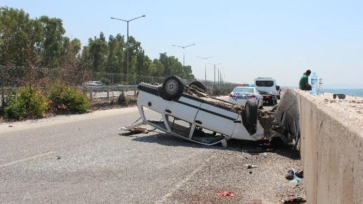 İzmir’de Trafik Kazası: 1 Yaralı