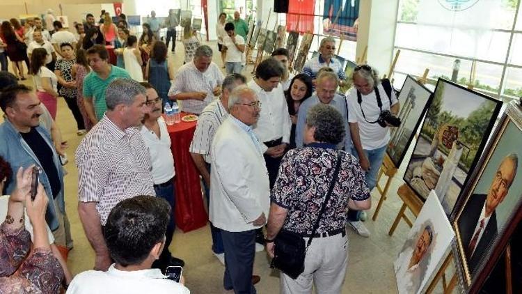 Mersin’in Güzellikleri Ressamların Elinde Hayat Buldu