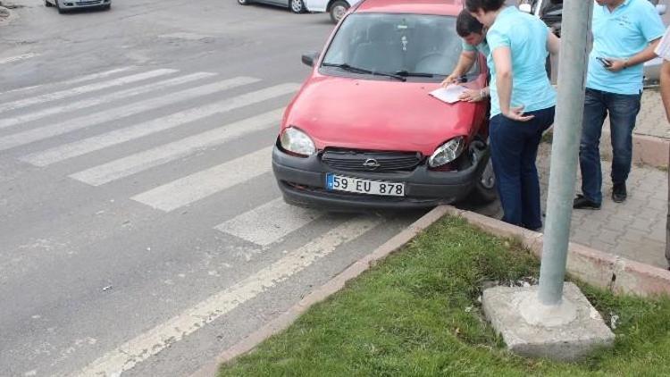 Tekirdağ’da Trafik Kazası