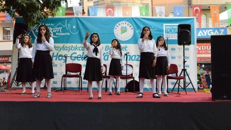 Yeşilyurt Belediyesi İlk Sokak İftarını Gündüzbey Mahallesi’nde Verdi