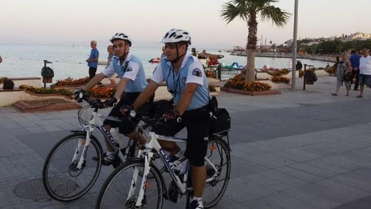 Didim Yalı Caddesi Bisikletli Polislere Emanet