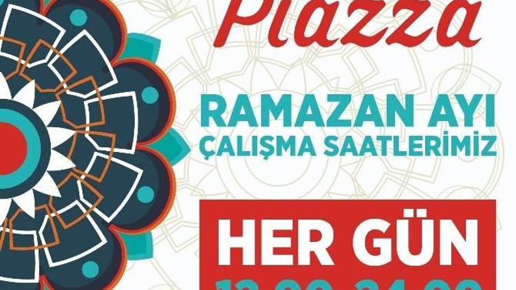 Piazza’larda Ramazan Saati Ayarı