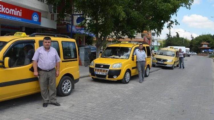 Kula’da Taksiler Denetimden Geçti