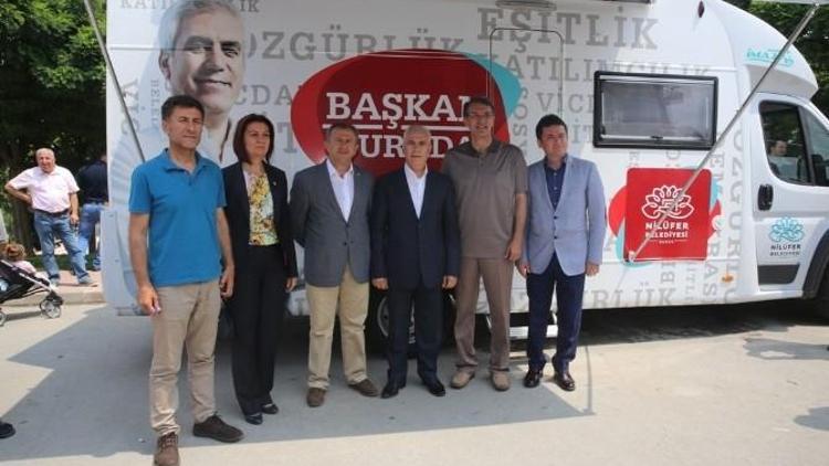CHP’li Vekillerden İlk Ziyaret Nilüfer Belediye Başkanı Bozbey’e