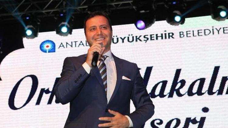 Büyükşehir Belediyesinden Orhan Hakalmaz Konseri