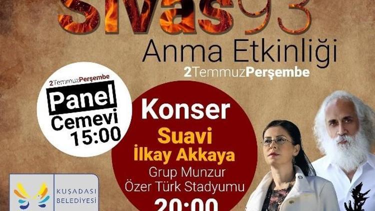 Kuşadası’nda Sivas Olayları Anma Etkinliği