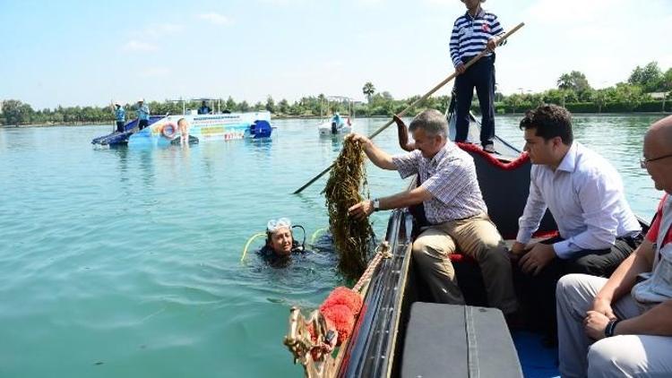 Seyhan Dalgıçlarla Temizleniyor