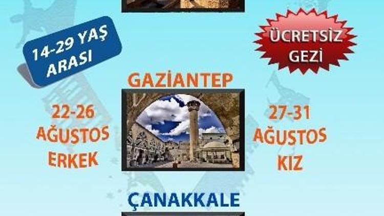 Gençlik Merkezinden Çanakkale, Mardin Ve Gaziantep Gezileri