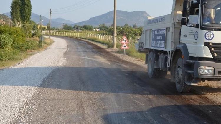 Dalaman Kapıkargın Yolu Asfaltlandı