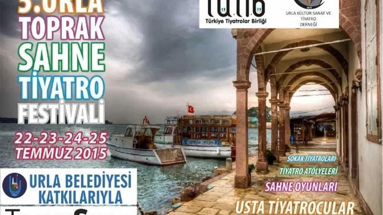 5. Urla Toprak Sahne Tiyatro Festivali Başlıyor