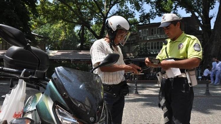 Motosikletlere Sıkı Denetim