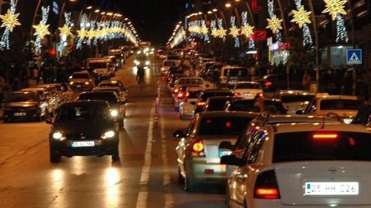 Erzurum’da Araç Sayısı 104 Bin 735’e Yükseldi