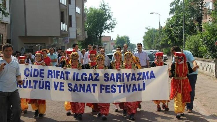 20. Cide Rıfat Ilgaz Yarı Yazma Kültür Ve Sanat Festivali Başladı