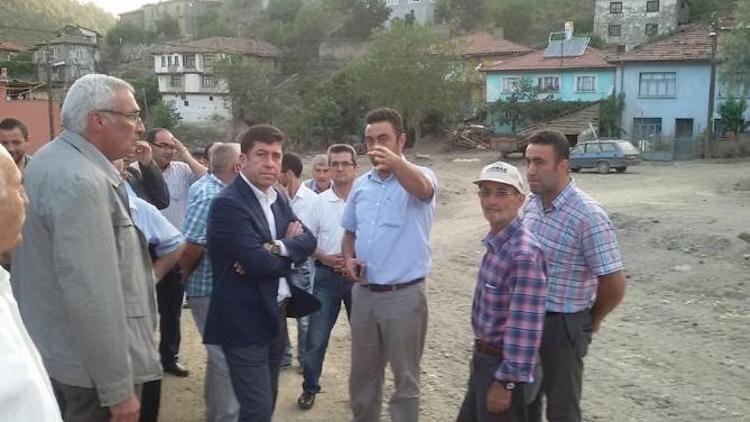 CHP Milletvekili Tüzün, Sel Felaketi Yaşanan Tozman Köyünde