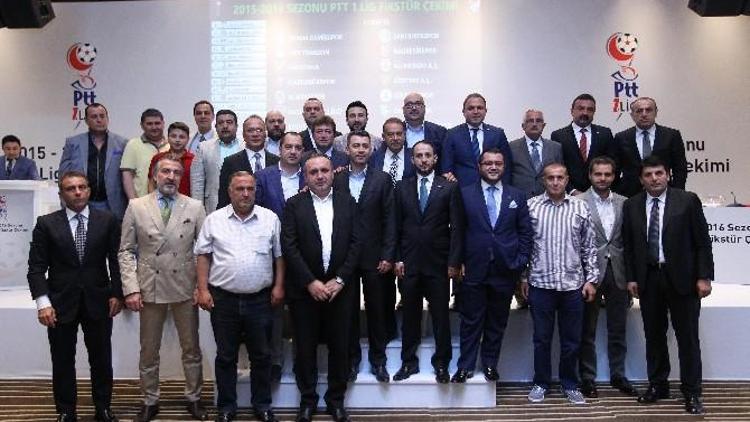 2015-2016 Sezonu PTT 1. Lig Fikstürü Çekildi