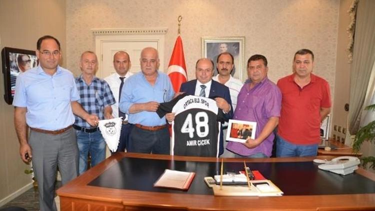 Ortaca Belediyespor Kulübü’nden Vali Çiçek’e Ziyaret