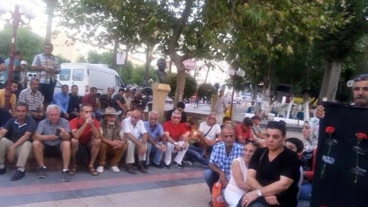 Suruç Saldırısı Kuşadası’nda Protesto Edildi