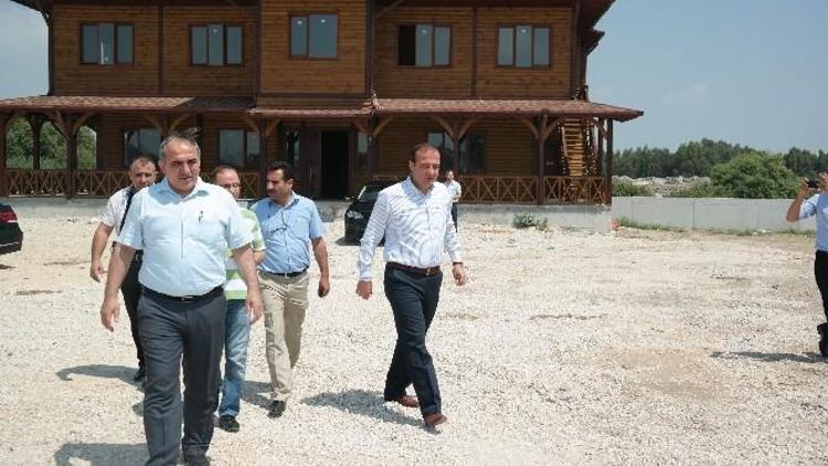 Ceyhan Belediyesi Yeni Park Bahçe Binası İnşaatı Tamamlanıyor