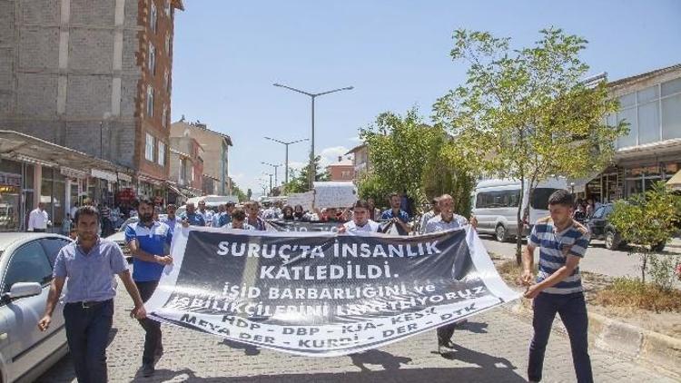 Suruç’taki Patlama Ahlat’ta Kınandı