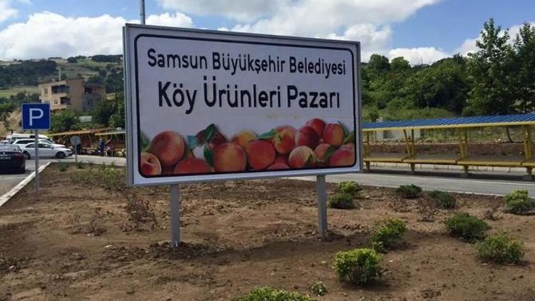 Büyükşehir’den “Köy Ürünleri Pazarı”