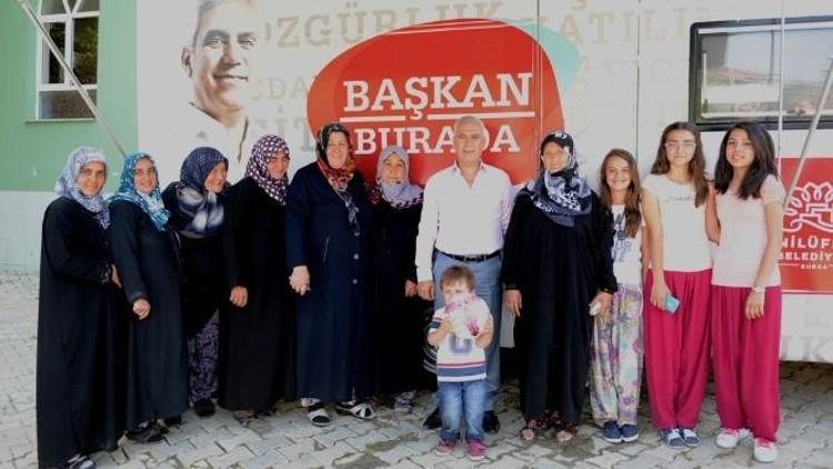 Bozbey Karavanıyla Köyleri Geziyor