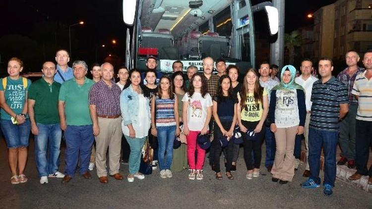 Kafaoğlu, Öğrencileri Bosna Hersek’e Uğurladı