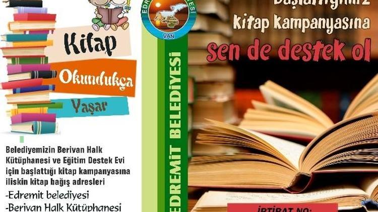 Edremit Belediyesi’nden Kitap Kampanyası