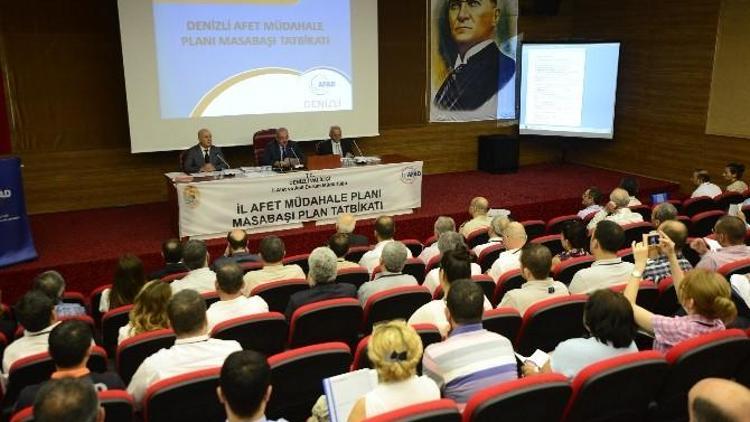 AFAD Masabaşı Plan Tatbikatı Yapıldı