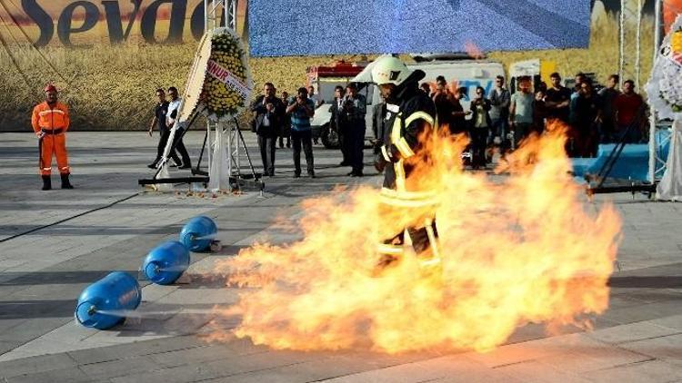 Konya İtfaiyesi’nden Basın-yayın Ödülleri