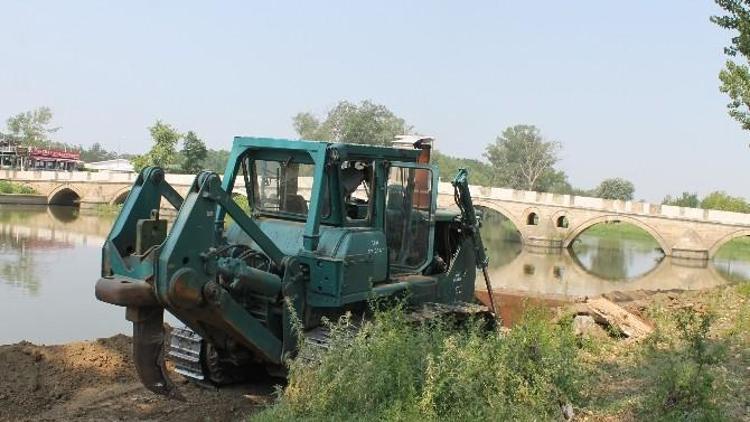 Tunca Nehri’nin Altındaki Tarihi Mermer Bulanamadı