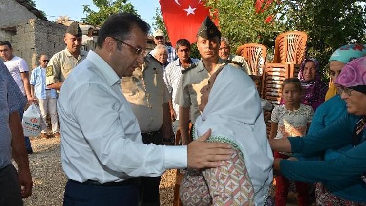 Antalya Valisi Türker’den Şehit Ailesine Başsağlığı Ziyareti