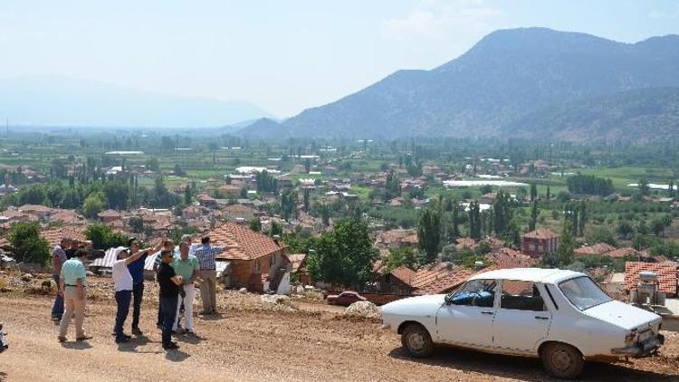 DSİ Bölge Müdüründen Elmalı Yuva Mahallesine İnceleme