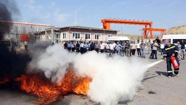 Yenimahalle Personeli Yangına Hazırlıklı